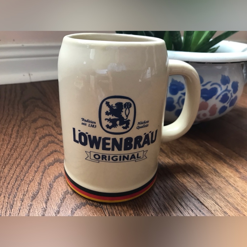 Vintage Lowenbrau Beer Stein